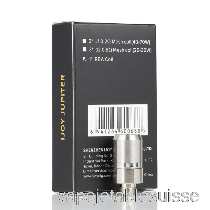 Vape Suisse Ijoy Jupiter Bobines De Remplacement Rba